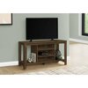 Monarch Specialties Tv Stand, 48 Inch, Console, Storage Shelves, Living Room, Bedroom, Walnut Laminate I 3566